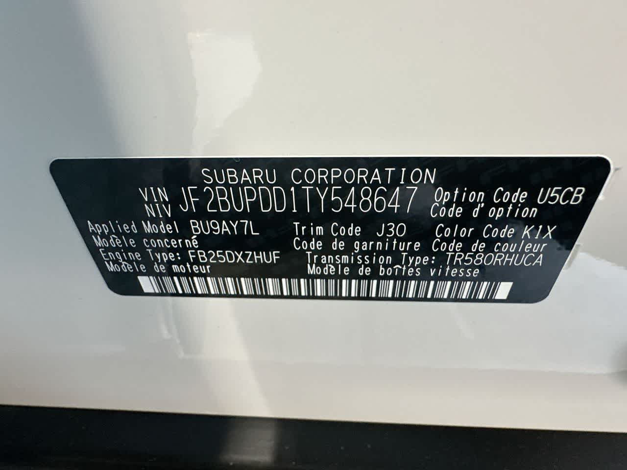 2026 Subaru OUTBACK Limited