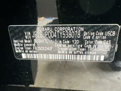2026 Subaru OUTBACK Limited