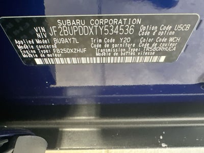 2026 Subaru OUTBACK Limited
