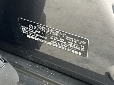 2026 Subaru OUTBACK Touring