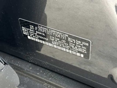 2026 Subaru OUTBACK Touring