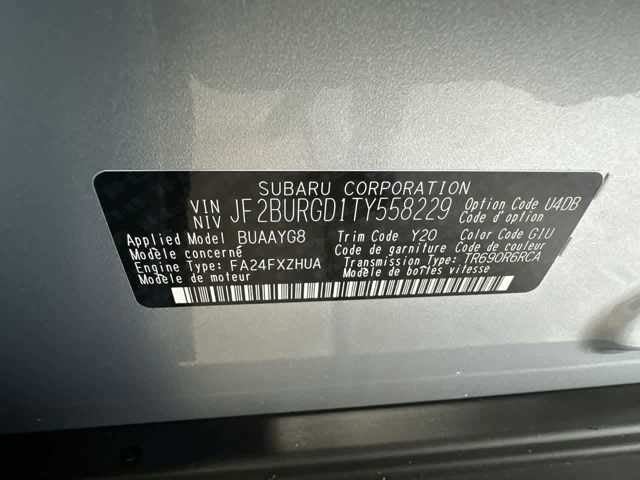 2026 Subaru OUTBACK Limited XT