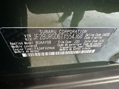 2026 Subaru OUTBACK Limited XT