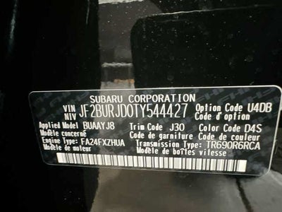 2026 Subaru OUTBACK Touring XT