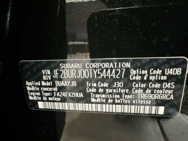 2026 Subaru OUTBACK Touring XT