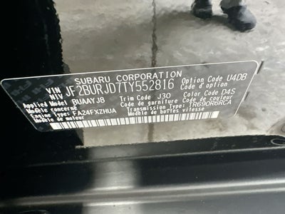 2026 Subaru OUTBACK Touring XT