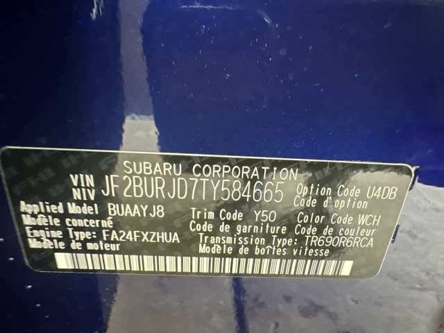 2026 Subaru OUTBACK Touring XT
