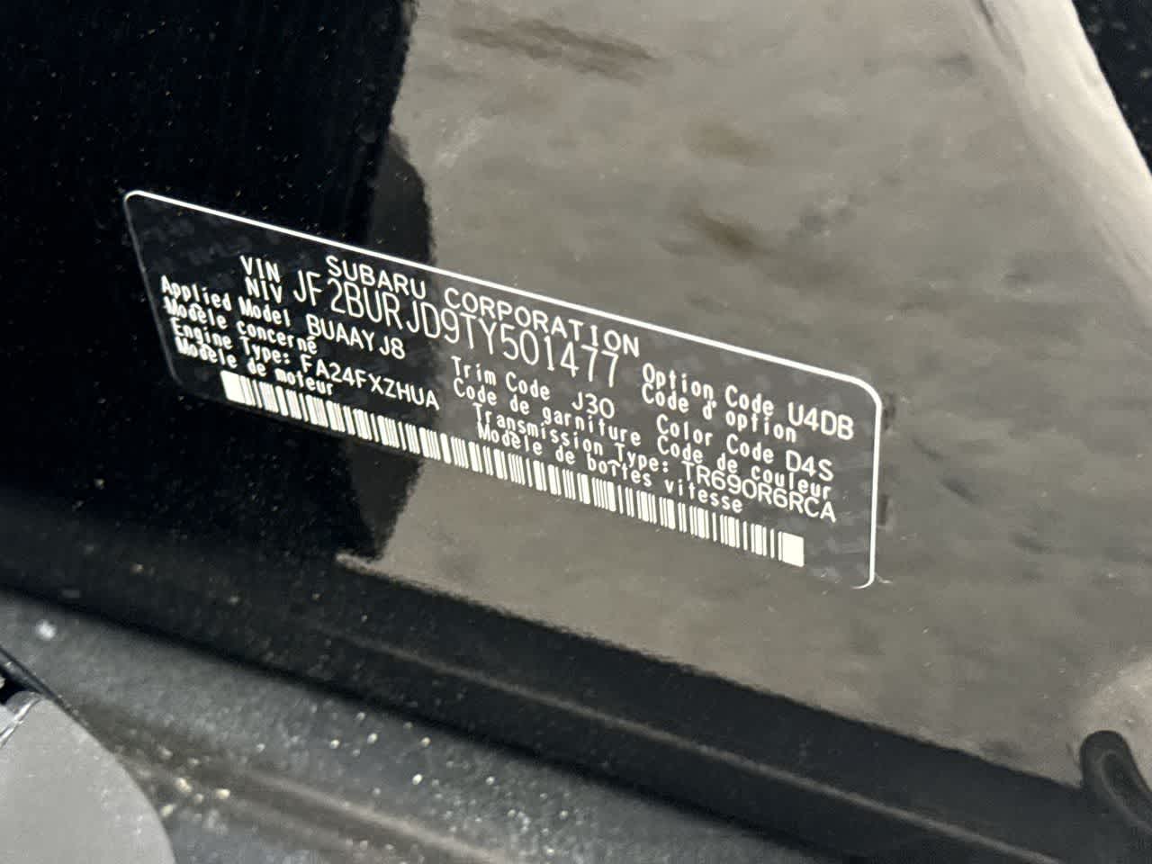 2026 Subaru OUTBACK Touring XT