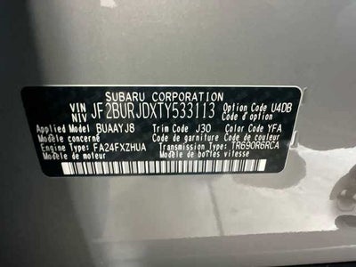 2026 Subaru OUTBACK Touring XT