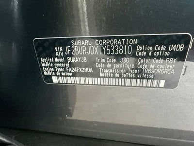 2026 Subaru OUTBACK Touring XT