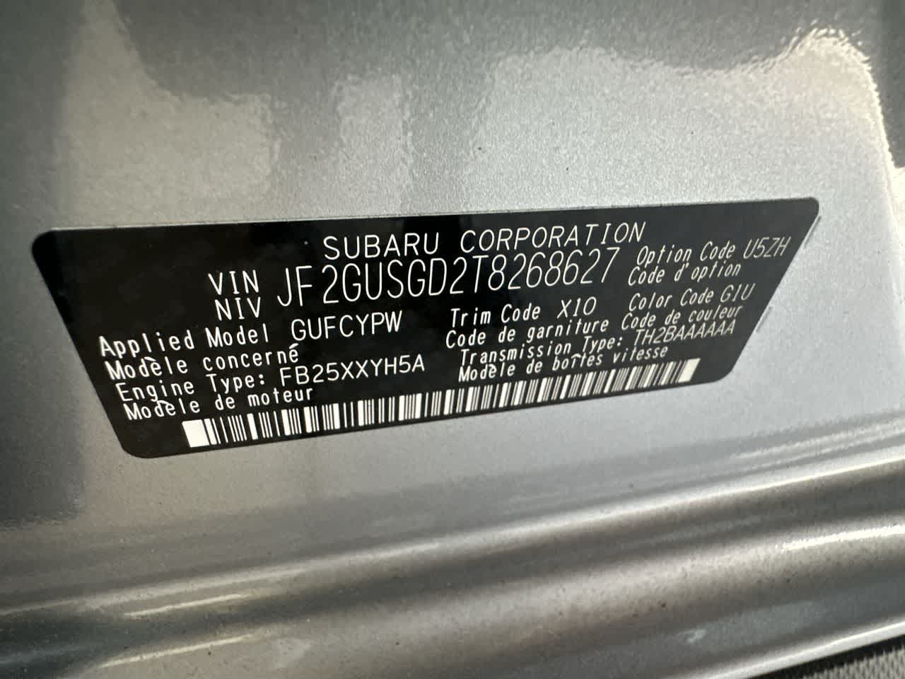 2026 Subaru CROSSTREK Sport Hybrid