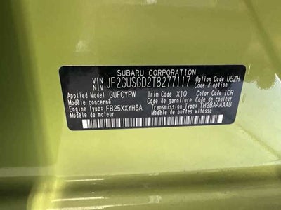 2026 Subaru CROSSTREK Sport Hybrid