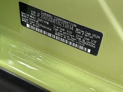 2026 Subaru CROSSTREK Sport Hybrid