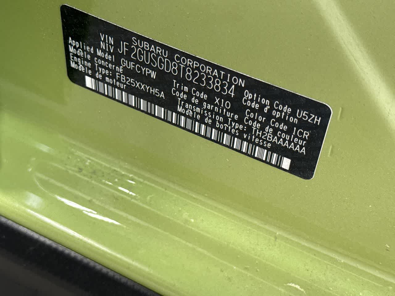 2026 Subaru CROSSTREK Sport Hybrid