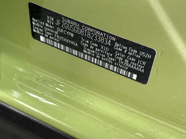 2026 Subaru CROSSTREK Sport Hybrid