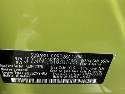 2026 Subaru CROSSTREK Sport Hybrid