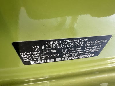 2026 Subaru CROSSTREK Limited Hybrid