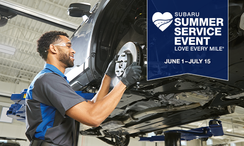 Summer Service Event. Special savings through April 15th. 