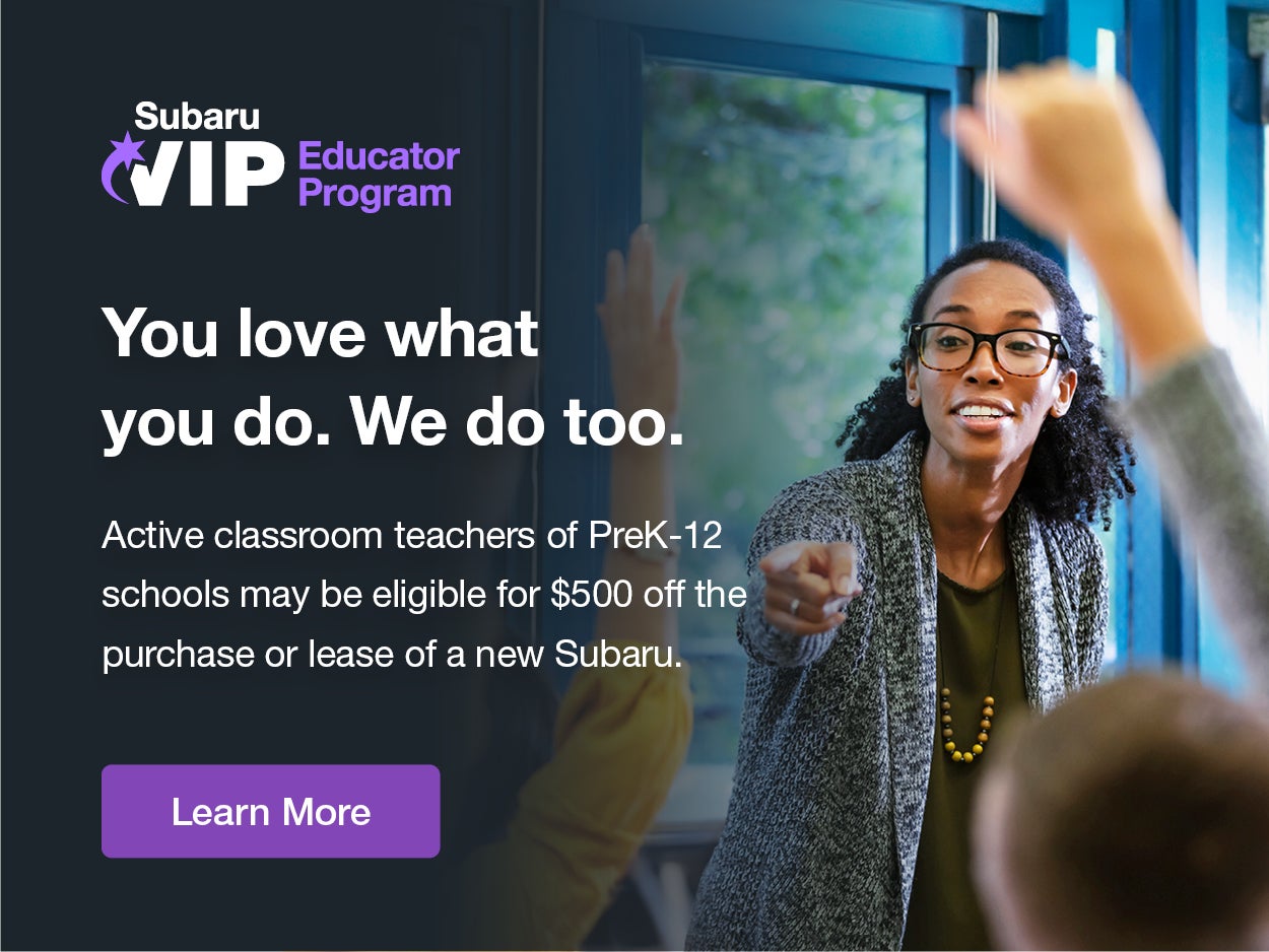 Educator teaching in a classroom. 