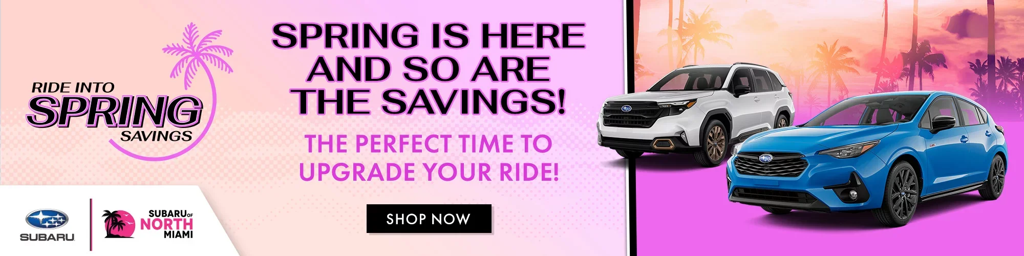 Spring Savings at Subaru of North Miami in #CITY, FL.