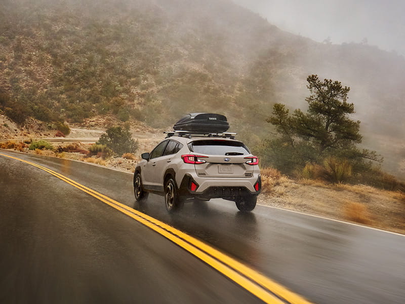2026 Subaru Crosstrek Hybrid AWD Crossover SUV is ready for gear, travel, and all-weather conditions.
