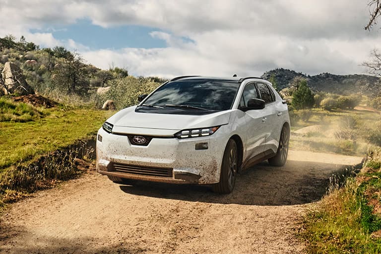 2026 Solterra Limited's XMode and 8.3-inch clearance enables some off-pavement abilities.